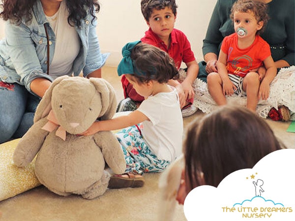 Moms spend time with their kids in a nursery in dubai