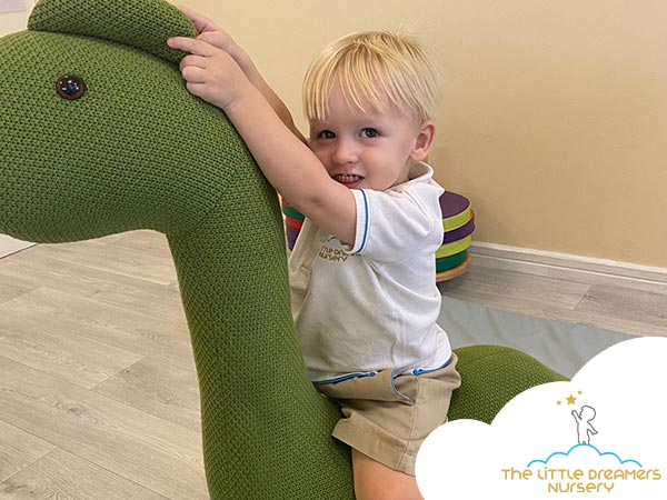 send your child to nursery indoor playground