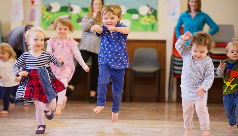 Dance and movement for kids in our British nursery in Dubai