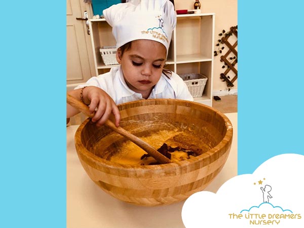 little chef in nursery in dubai