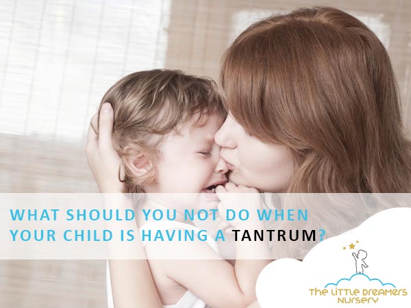 tantrum in children