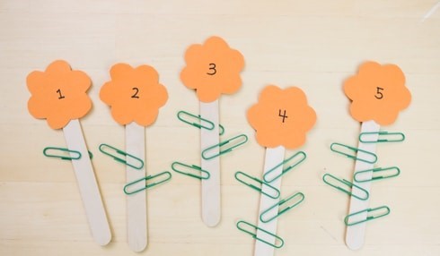 Flowery paperclip mathematics