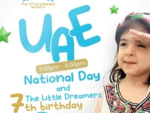 The Little Dreamers 7th Birthday + UAE National Day